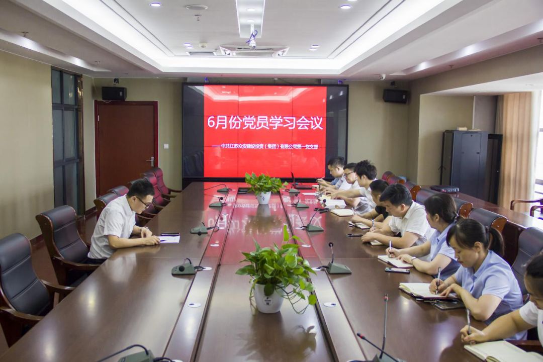             众安集团开展6月份党员活动日学习活动