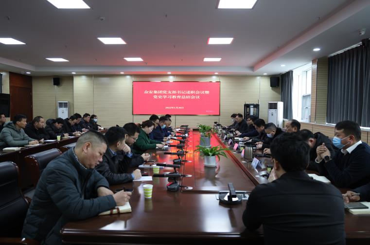              众安集团召开党史学习教育专题民主生活会